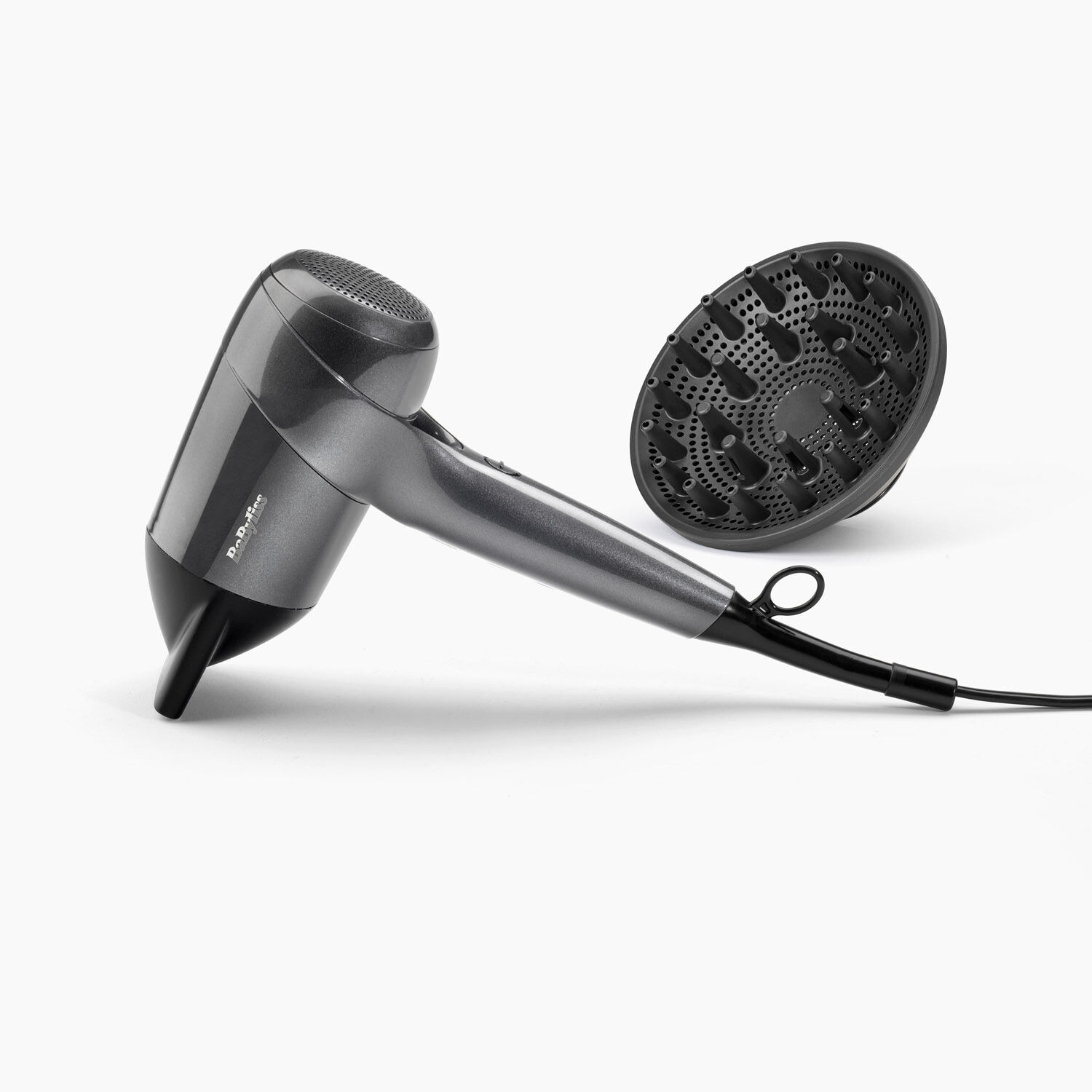 Titanium Shine Digital Motor Lightweight Compact Hair Dryer